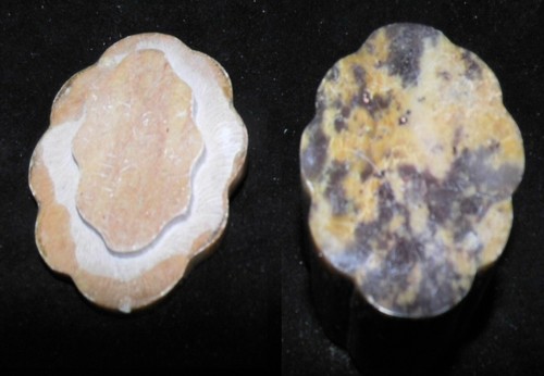 Kleine Schmuckdose aus verschiedenen Steinen - Bild 6 von 8