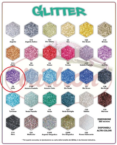 Glitter per Hobbistica, Home decoration, Belle arti , NAIL ART, UNGHIE, FAI DA T - Imagen 13 de 16