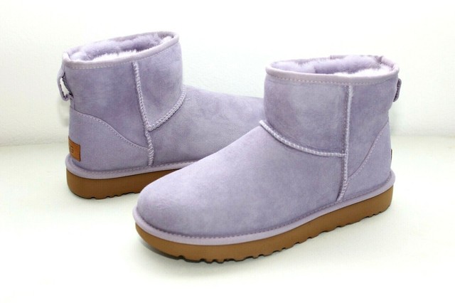 ugg classic mini metallic ii dusk suede