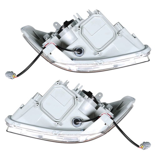 Par de lentes transparentes izquierda y derecha para Toyota Yaris 2007-2011 sedán - Imagen 4 de 8