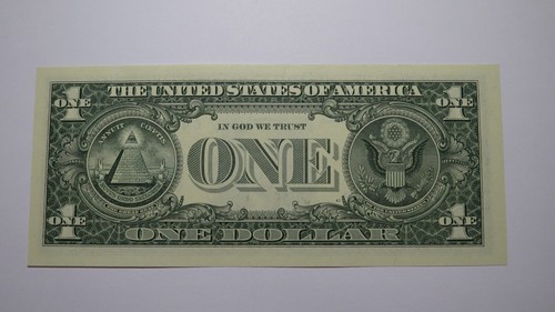 2 $1 & $5 2003 Matching Fancy Serial Numbers Federal Reserve Bank Note Bills UNC - Picture 4 of 6