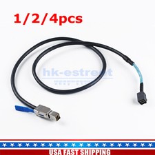Mini SAS SFF-8644 to SAS SFF-8643 3.0 12Gbps Server Adapter Cable 1M / 3.3FT