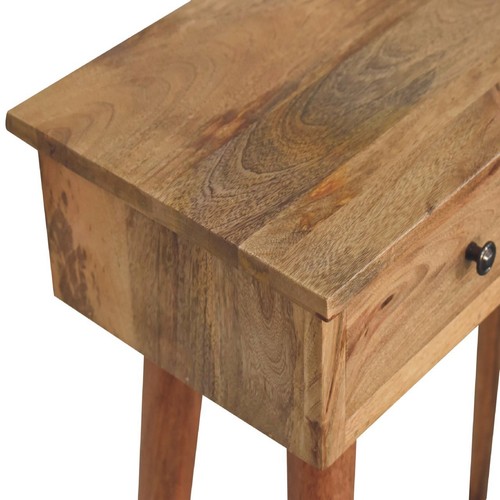 Mini Oak-ish Hallway Console Table - Bild 5 von 9