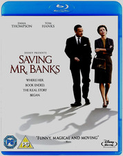 Saving Mr. Banks (Blu-ray-2014, 1-Disc) Tom Hanks.*"SMART, WITTY ENTERTAINMENT"*