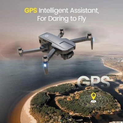 Holy Stone HS720R 3 Axis Gimbal GPS Drones with Camera for Adults 4K EIS; FPV RC