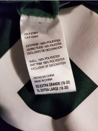 Nike Men's On Field Eric Decker New York Jets Jersey Size XL 18-20 - Picture 6 of 7