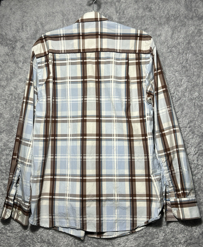 Tommy Bahama Large Plaid Button Up Long Sleeve Cotton Shirt 3682 - Picture 2 of 9