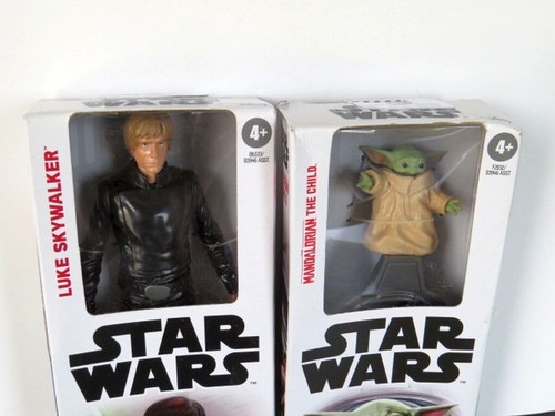 HASBRO STAR WARS Action Figures: Luke Skywalker & Mandalorian The Child - Picture 14 of 19