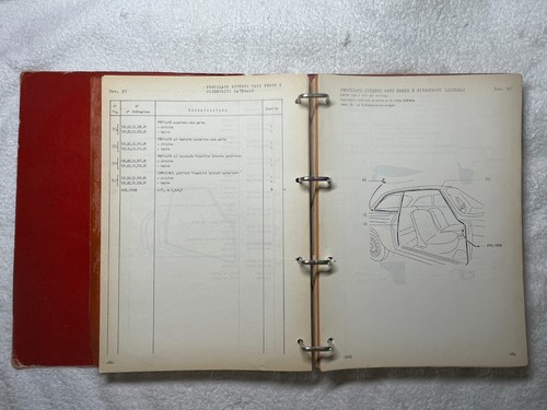 Alfa Romeo 105 SERIES GIULIA SPRINT GT/GTC/GTV/GTA FACTORY PARTS MANUAL, USED - Foto 10 di 12