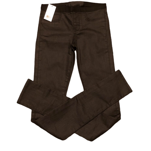 Helmut Lang legging Size 24 black slate wash skinny pullon stretch MSRP $195 NWT - Picture 3 of 10