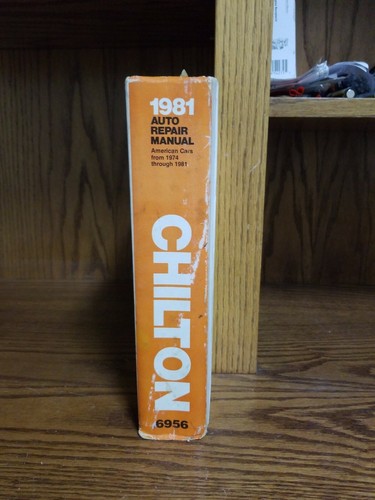 Chiltons Auto Repair Manual 1974 Through 1981 Hardbound  - Picture 3 of 5