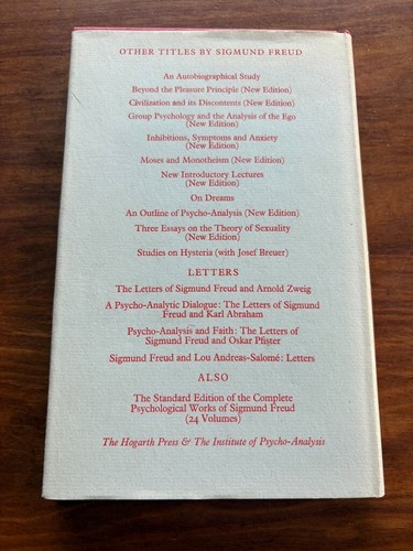 CIVILIZATION AND IT'S DISCONTENTS BY SIGMUND FREUD 1975 HC/DJ HOGARTH PRESS - Picture 2 of 7