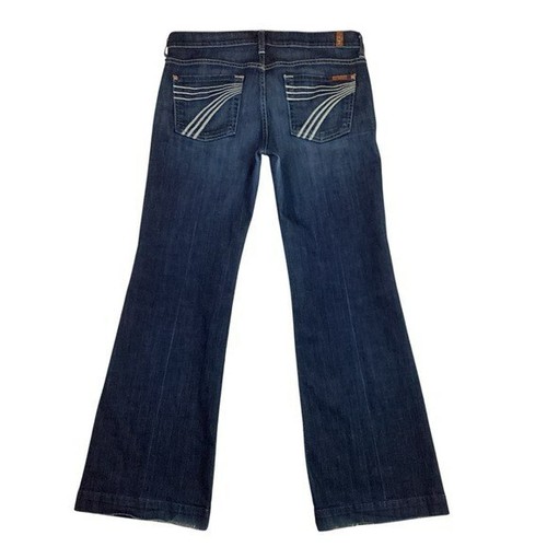 7 For All Mankind Dojo Schlagjeans Damen 29 - Bild 11 von 12