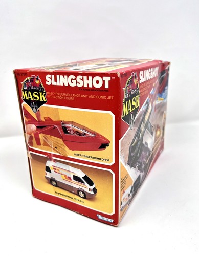 UNUSED Stickers NIB New in Box 1986 M.A.S.K. SLINGSHOT + Ace Riker Manual Poster - Picture 7 of 24