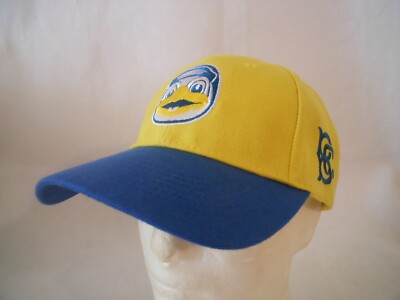 Brooklyn Cyclones MiLB Sandy Seagull SGA Unbranded Yellow Blue Baseball Hat