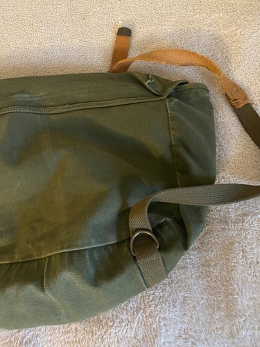 Ruck Sack Portage Rucksack Army Green Canvas Werkzeug Seesack Campingrucksack - Bild 6 von 14