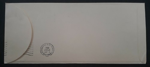 1982 Hong Kong Lee Baron Fashions Airmail Cover ties 90c QE2 stamp to Canada - Picture 3 of 3