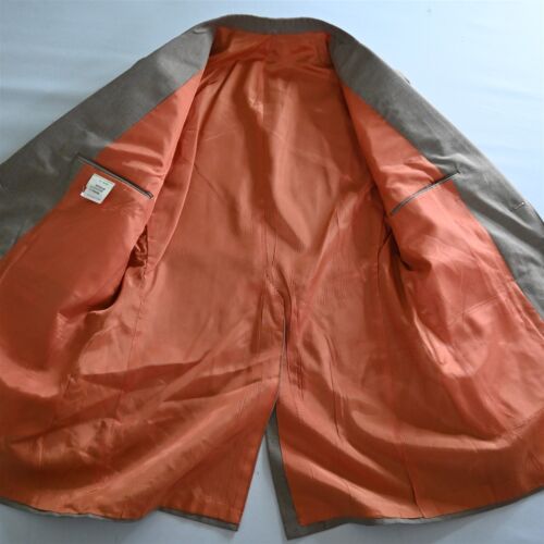 Vtg Mens 40L 32x34 Brown Glenn Check Slim Bootcut 3 Piece Vest Jacket Pants Suit - Picture 6 of 24
