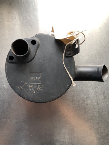 Snapper 16026 Muffler Exhaust w/ Shield made by Nelson 7016026 7016026YP OEM NOS - Picture 2 of 5