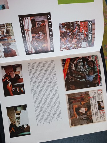 Allan Sekula Susan Meiselas Gail Rebhan. Dokumentarfotografie 1984 art catalog - Picture 4 of 5