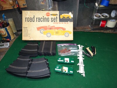 SEARS ROEBUCK. ALLSTATE VINTAGE 1960'S COMPETITION SLOT ROAD