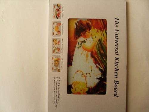 12x8 Multi-color Tempered Glass Kitchen Art Cutting Board  DIRECT2HOME  - Picture 5 of 8