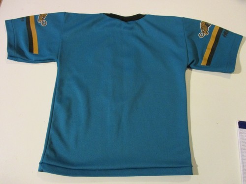 JACKSONVILLE JAGUARS #8 VINTAGE 1990s FRANKLIN BRAND JERSEY - YOUTH MED BRUNELL - Bild 5 von 5