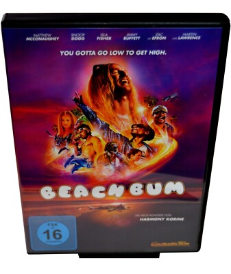 Beach Bum (2019,DVD) Matthew McConaughey, Snoop Dogg, Isla Fisher / RAR