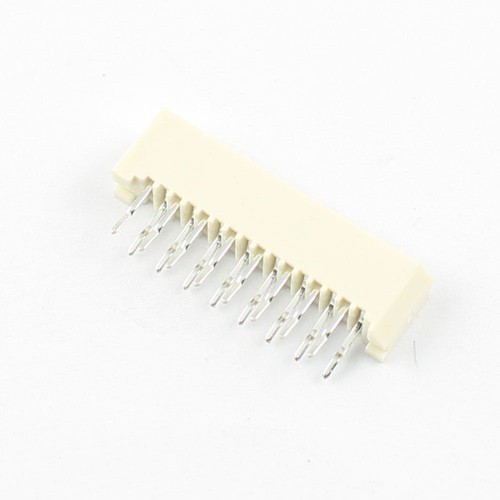 10Pcs FPC FFC 1mm 1.0mm Pitch 16 Pin Dual Contact Straight Ribbon Flat Connector - Picture 2 of 5