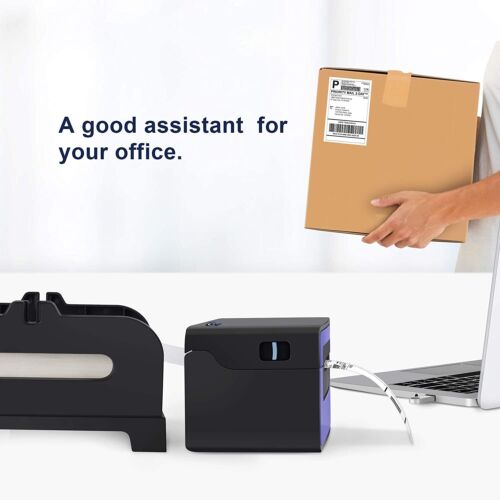 500-8000 piezas etiquetas de envío térmico directo 4x6 plegables con ventilador para impresoras enrollables y cebra - Imagen 5 de 16