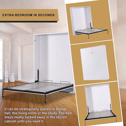 Palermo Queen Size Wall Bed Diamond Edition - Picture 6 of 7