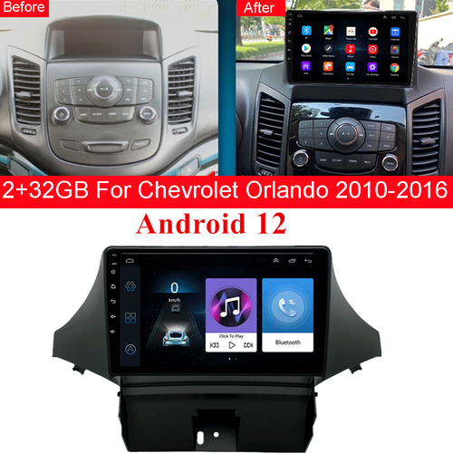 9" Android 14 für Chevrolet Orlando GPS player radio Carplay 2012-2014 - Picture 1 of 2