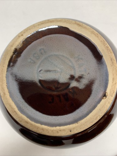 Vintage Kathy Kale USA Small Brown Drip Bowls 3 Fruit 1 Chili Soup Bowl Lot 4 - Picture 16 of 20