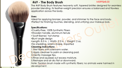 Scott Barnes #69 The Body Brush- Brandnew! Sealed! Authentic! - 第 3/6 張圖片