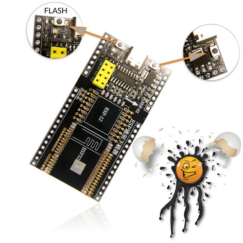 ESP8266 ESP32 ESP-01 ESP-12 ESP-07 USB-C Universal Programmer CH340 USB TTL - Bild 2 von 4