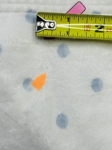 Pottery Barn Babydecke Wende Tupfen Streifen blau weiß kleine Flecken* - Bild 13 von 13