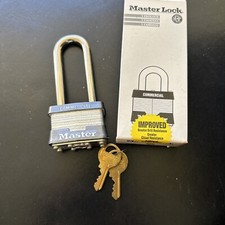Master Lock 1LJ Commercial Laminated Padlock. KD See Pics