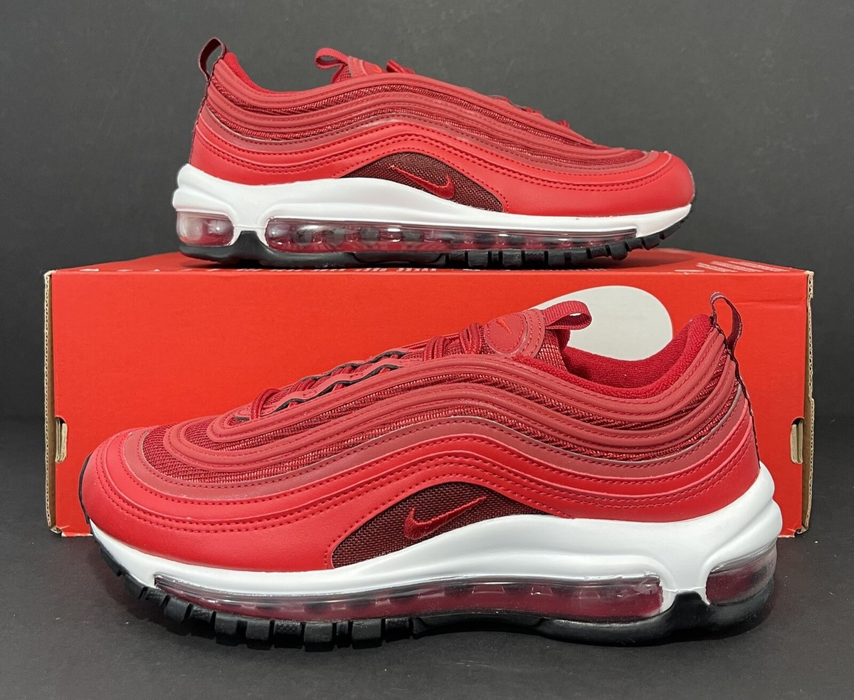 Nike Air Max 97 University Red Shoes CQ9896-600 Womens Size Nike Air Max 97 University Red Shoes CQ9896-600 Womens Size