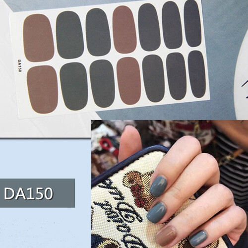 Nail Art Stickers Vinyl Stencil Self-adhesive Polish Manicure Tips Decal Hollow - Picture 21 of 22