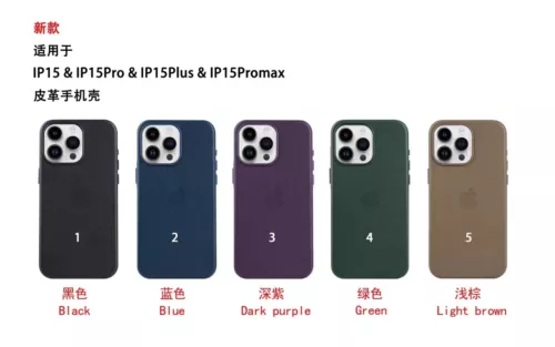 Custodia in pelle originale con MagSafe per iPhone 16 Pro Max Case15Pro 14 13 12 - Zdjęcie 12 z 39