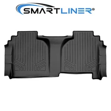 SMARTLINER Custom Fit 2nd Row Floor Mat Liners 2019 Silverado Sierra Double Cab