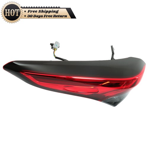 Silscvtt Driver Side Tail Lights Brake Lamp For Toyota Highlander 2020-2022 Red - Imagen 4 de 13