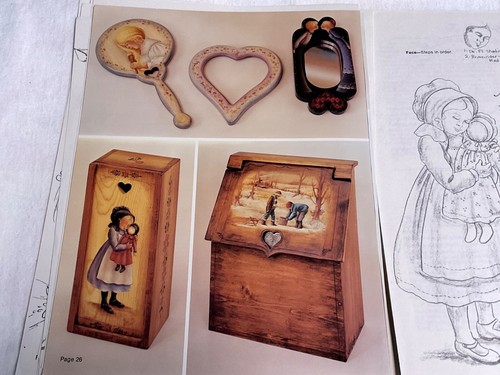 Libro de pintura de colección Tole Whippersnappers 1985 Helan Barrick estaciones al óleo/crílicos - Imagen 10 de 14