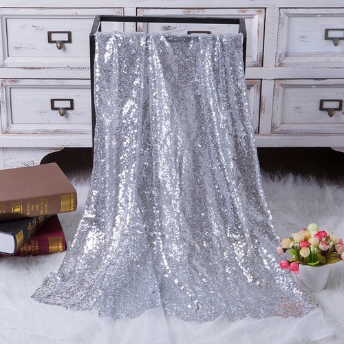 Glitz Embroidery Sequin Lace Fabric Mesh DIY Wedding Evening Party Event Dress - Picture 29 of 49