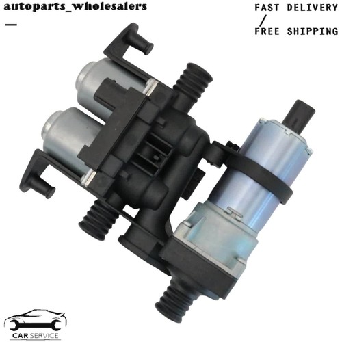 For BMW 528I 540I 750IL 740I Heater Control Valve With Auxiliary Water Pump US - Picture 4 of 12