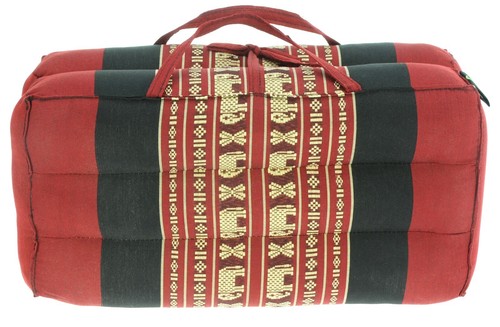 Foldable Yoga Block Bolster with Strap - Kapok Filled - Meditation Pilates Mat - Picture 15 of 58