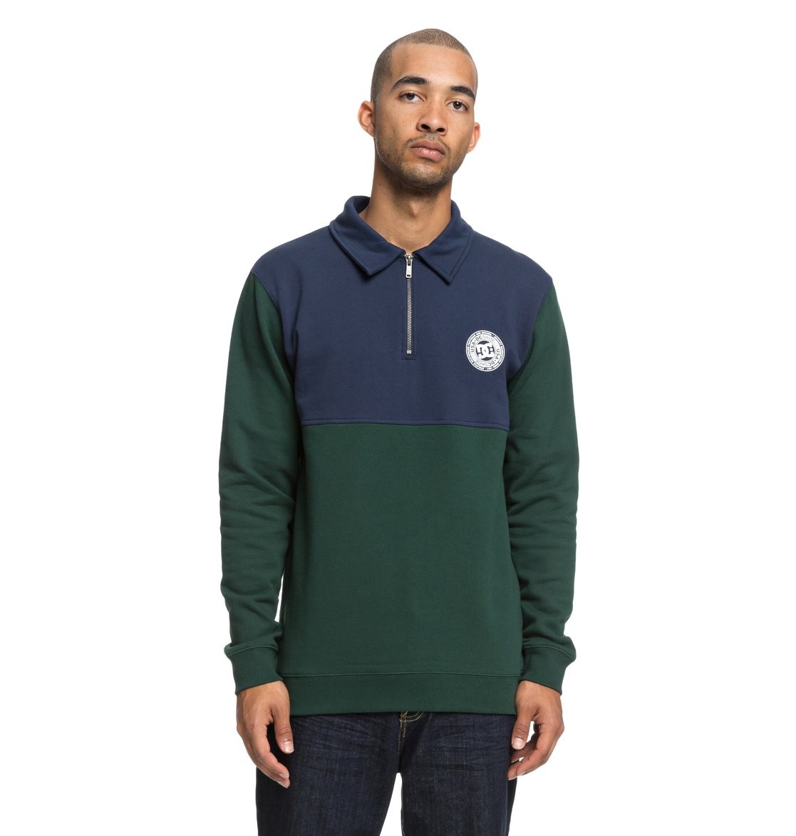 DC shoes Dellwood Sweatshirt - Pine Grove - Mens Sweatshirts & Jumpers DC shoes Dellwood Sweatshirt - Pine Grove - Mens Sweatshirts & Jumpers