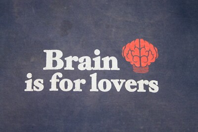 N.E.R.D Shirt Brain is For Lovers Hip Hop Band Navy Men's Tee S | eBay