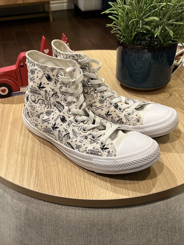 "King of Staten Island" Chuck Taylors New Mens Sz 8 Womens 10 Pete Davidson Rare - Picture 3 of 11