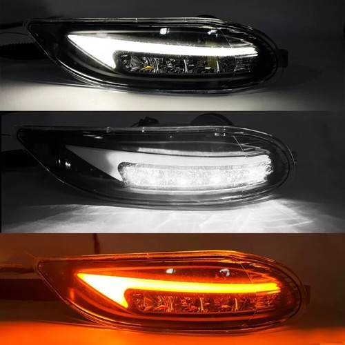 LED Fog Lights w/ DRL for Toyota Camry 2002-04/Corolla 2005-08/Solara 2002 2003 - Picture 3 of 12